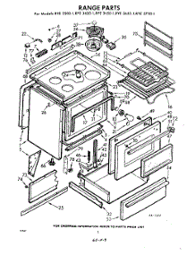 02 - Section parts for Whirlpool RYE36001 / from AppliancePartsPros.com