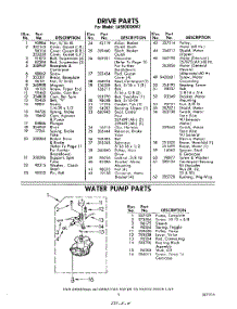 05 - Water Pump parts for Whirlpool Washer LA5600XKW2 / from AppliancePartsPros.com