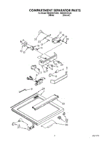 04 - Compartment Separator parts for Whirlpool Oven RB22CKXYL00 / from AppliancePartsPros.com