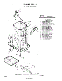 02 - Frame parts for Whirlpool SDC450000 / from AppliancePartsPros.com