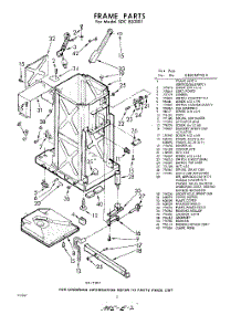 02 - Frame parts for Whirlpool SDC800001 / from AppliancePartsPros.com