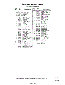 03 - Section parts for Whirlpool Oven RB2600XKW0 / from AppliancePartsPros.com