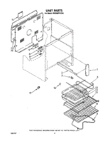 05 - Unit parts for Whirlpool Range RM988PXVN6 / from AppliancePartsPros.com
