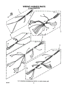 11 - Wiring Harnesses parts for Whirlpool Range RM988PXVN6 / from AppliancePartsPros.com