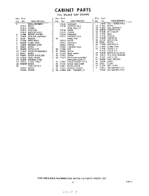 03 - Section parts for Whirlpool SAF325W0 / from AppliancePartsPros.com