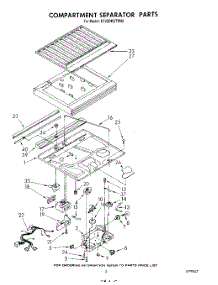 04 - Compartment Separator parts for Whirlpool Refrigerator ET22DKXTF00 / from AppliancePartsPros.com