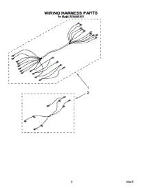 03 - Section parts for Whirlpool Cooktop RC8600XXQ1 / from AppliancePartsPros.com