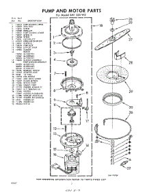 07 - Pump And Motor parts for Whirlpool SAF325W2 / from AppliancePartsPros.com