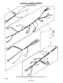 11 - Wiring Harness parts for Whirlpool Range RM996PXVN1 / from AppliancePartsPros.com