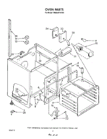 04 - Oven parts for Whirlpool Range RM996PXVN3 / from AppliancePartsPros.com