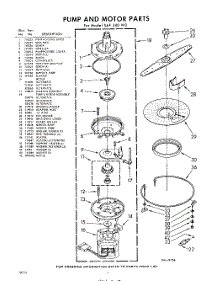 07 - Pump And Motor parts for Whirlpool SAF340W0 / from AppliancePartsPros.com