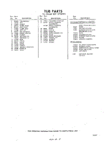 07 - Lit / Optional parts for Whirlpool SDF3700W0 / from AppliancePartsPros.com