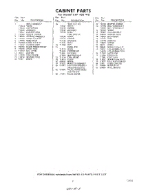 03 - Section parts for Whirlpool SAF400W0 / from AppliancePartsPros.com