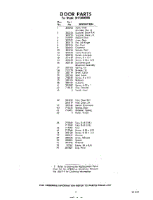 05 - Section parts for Whirlpool Dishwasher SHF3800W0 / from AppliancePartsPros.com