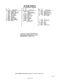 05 - Section parts for Whirlpool SDF4000W0 / from AppliancePartsPros.com