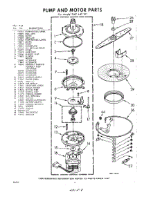 08 - Pump And Motor parts for Whirlpool SAF440W1 / from AppliancePartsPros.com