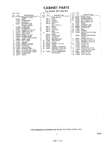 03 - Section parts for Whirlpool SAF440W3 / from AppliancePartsPros.com
