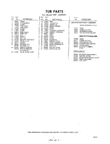 07 - Lit / Optional parts for Whirlpool SDF4500W0 / from AppliancePartsPros.com