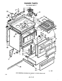 02 - Section parts for Whirlpool RYE36672 / from AppliancePartsPros.com