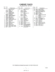 03 - Section parts for Whirlpool SAF440W4 / from AppliancePartsPros.com