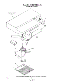 02 - Section parts for Whirlpool Hood RH2724XWS0 / from AppliancePartsPros.com