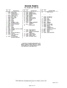 05 - Section parts for Whirlpool SAF450W1 / from AppliancePartsPros.com