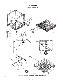 06 - Tub parts for Whirlpool SAF450W1 / from AppliancePartsPros.com