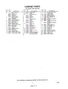 03 - Section parts for Whirlpool SAF450W4 / from AppliancePartsPros.com