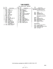 07 - Lit / Optional parts for Whirlpool SDF5000W0 / from AppliancePartsPros.com