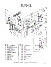05 - Section parts for Whirlpool SAF450W5 / from AppliancePartsPros.com