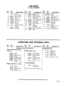 07 - Lit / Optional parts for Whirlpool Dishwasher SHF5584P0 / from AppliancePartsPros.com