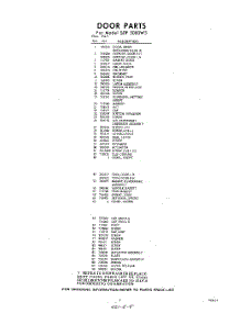 05 - Section parts for Whirlpool SDF5000W3 / from AppliancePartsPros.com