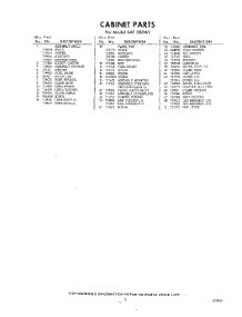 03 - Section parts for Whirlpool SAF500W1 / from AppliancePartsPros.com