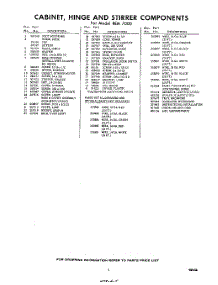 05 - Lit / Optional parts for Whirlpool REM7000 / from AppliancePartsPros.com