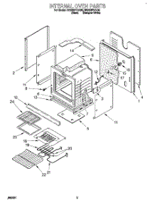 02 - Internal Oven, Optional parts for Whirlpool Oven RB262PXAW0 / from AppliancePartsPros.com