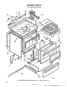 02 - Section parts for Whirlpool RYE37654 / from AppliancePartsPros.com