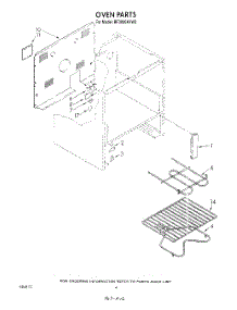 04 - Oven , Lit / Optional parts for Whirlpool Range RF3000XVN2 / from AppliancePartsPros.com