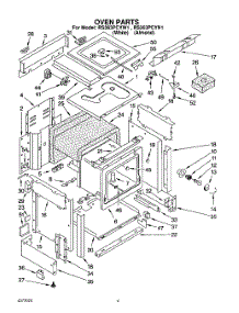 04 - Oven, Lit / Optional parts for Whirlpool Range RS363PCYN1 / from AppliancePartsPros.com