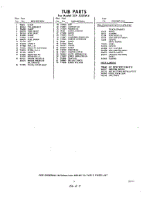 07 - Lit / Optional parts for Whirlpool SDF5000W4 / from AppliancePartsPros.com