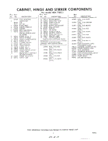 05 - Lit / Optional parts for Whirlpool REM70001 / from AppliancePartsPros.com