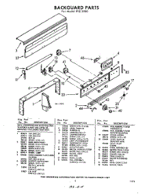 05 - Back Guard parts for Whirlpool RYE3780 / from AppliancePartsPros.com