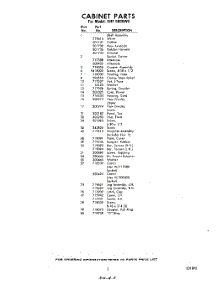 03 - Section parts for Whirlpool Dishwasher SHF5800W0 / from AppliancePartsPros.com