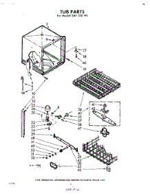 06 - Tub parts for Whirlpool SAF530W0 / from AppliancePartsPros.com