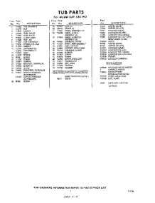 07 - Lit / Optional parts for Whirlpool SAF530W0 / from AppliancePartsPros.com