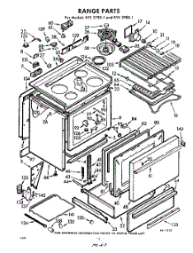 02 - Range parts for Whirlpool RYE37801 / from AppliancePartsPros.com