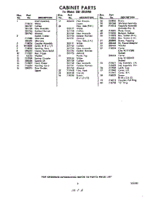 03 - Section parts for Whirlpool SDF5000W6 / from AppliancePartsPros.com