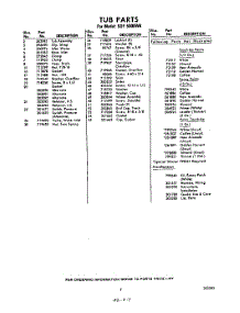07 - Lit / Optional parts for Whirlpool SDF5000W6 / from AppliancePartsPros.com