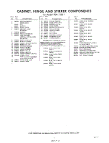 05 - Lit / Optional parts for Whirlpool REM72001 / from AppliancePartsPros.com
