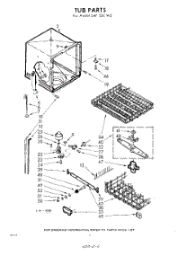 06 - Tub parts for Whirlpool SAF530W2 / from AppliancePartsPros.com