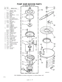 08 - Pump And Motor parts for Whirlpool SAF530W2 / from AppliancePartsPros.com